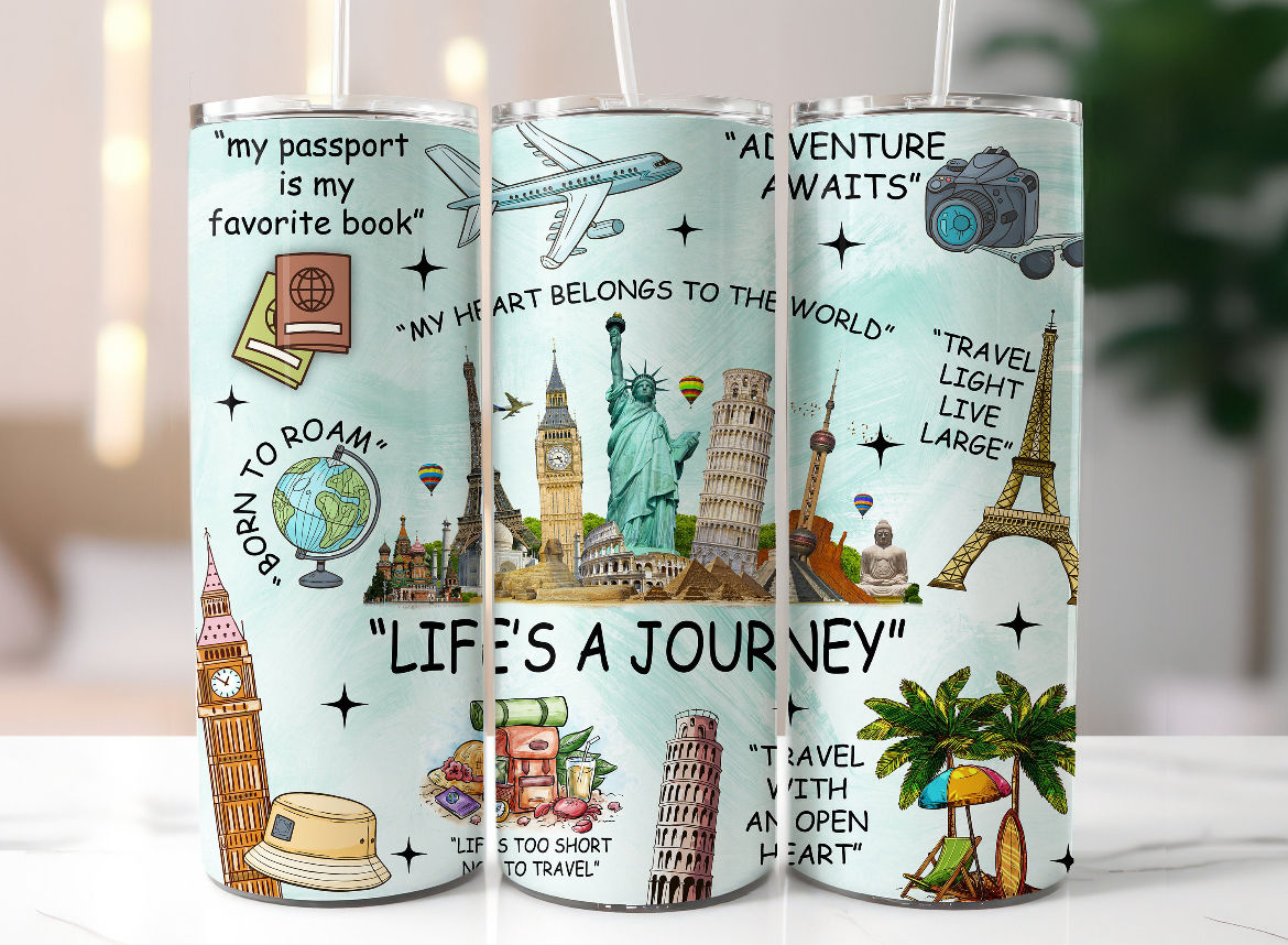Life’s a Journey 20oz Tumbler
