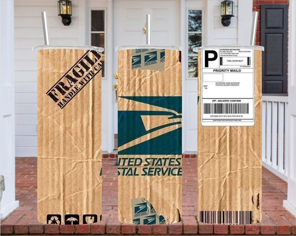 Thumbnail: USPS  20oz Tumbler w/straw and lid choose from several options