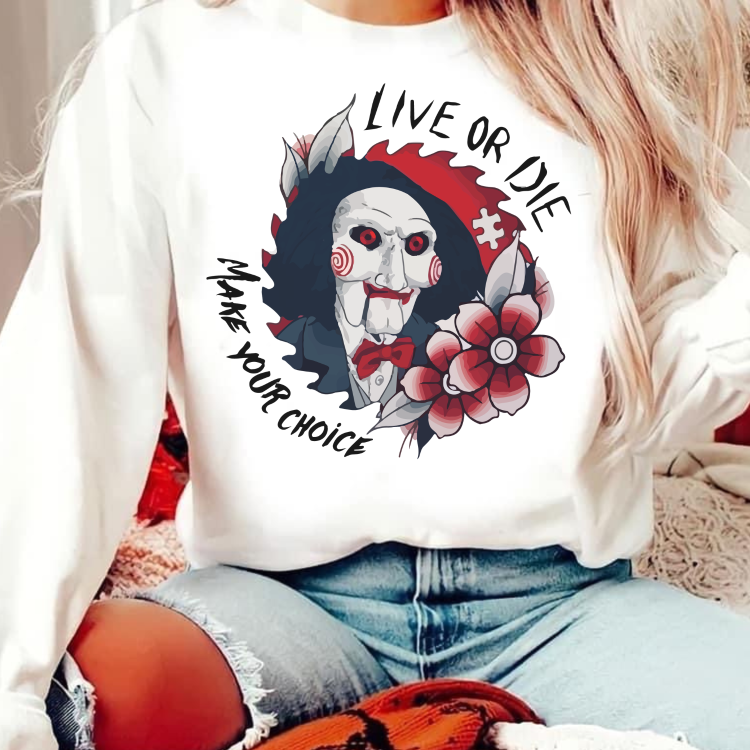 Jigsaw Crewneck | Long sleeve | T-shirt