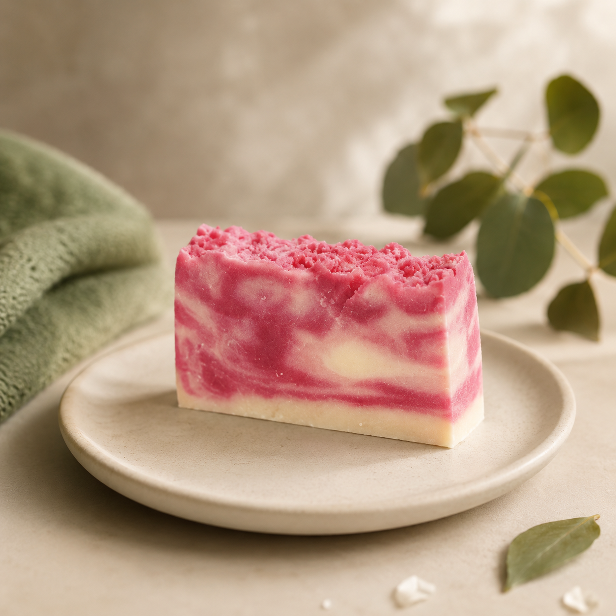 Savons artisanaux déclassés Aloe Vera et rose musquée
