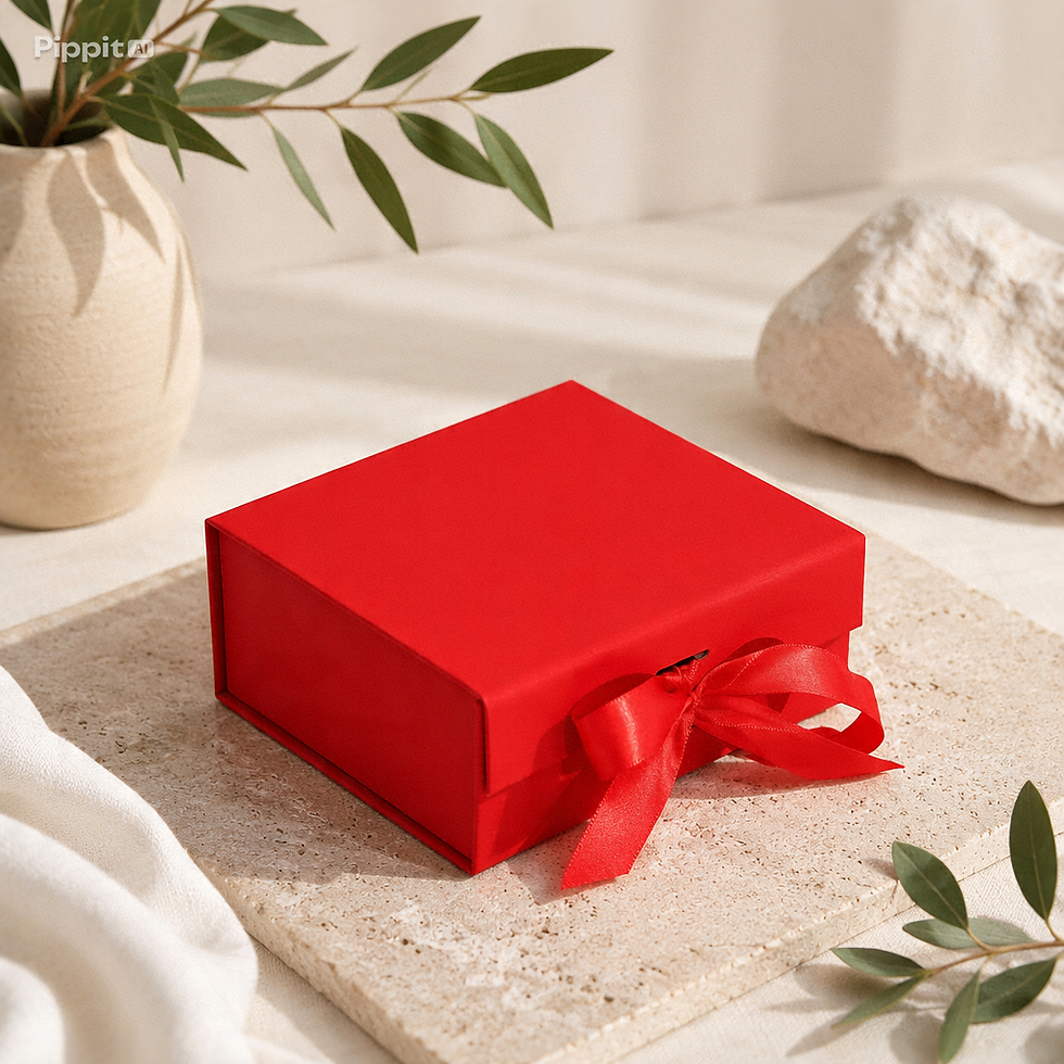 Boîte cadeau élégante pour coffret bien-être