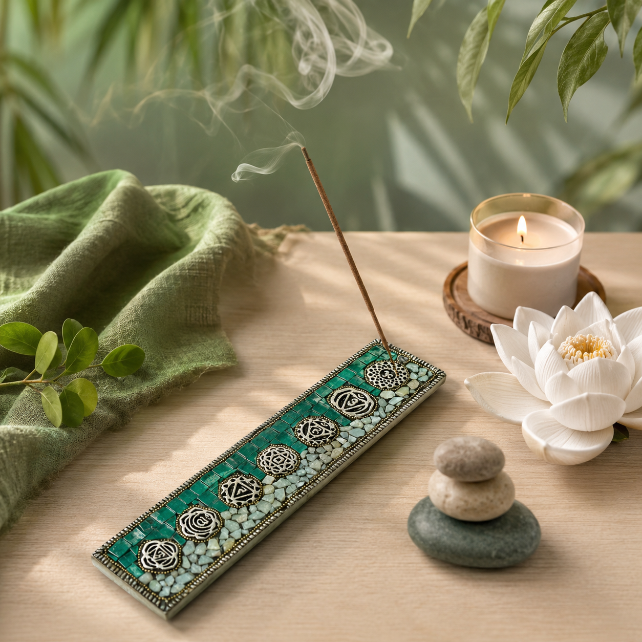Bâtonnets d'encens parfumés bien-être lot de 10