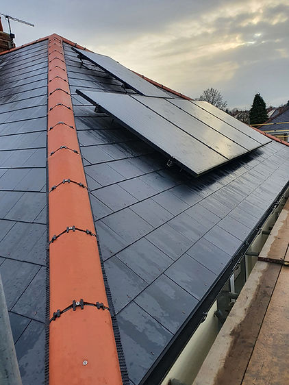 Another angle of a roof repair by Roofworx N.E Flat Roofing Specialists