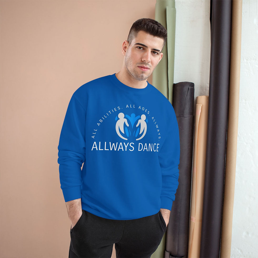 Thumbnail: Allways Dance Sweatshirt — Inclusive Dance Crewneck for All Ages