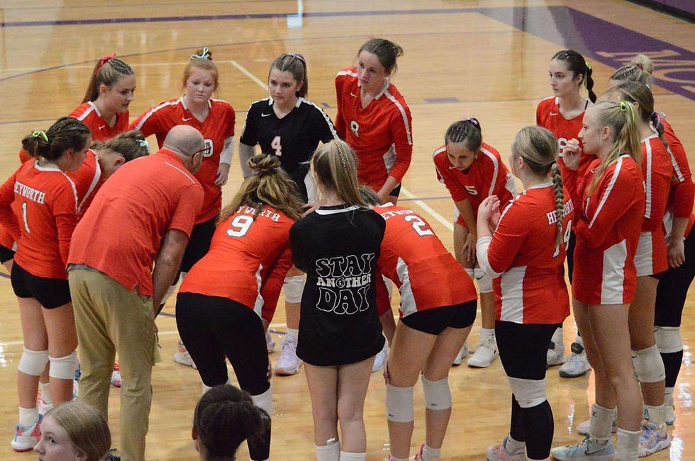 Heyworth volleyball