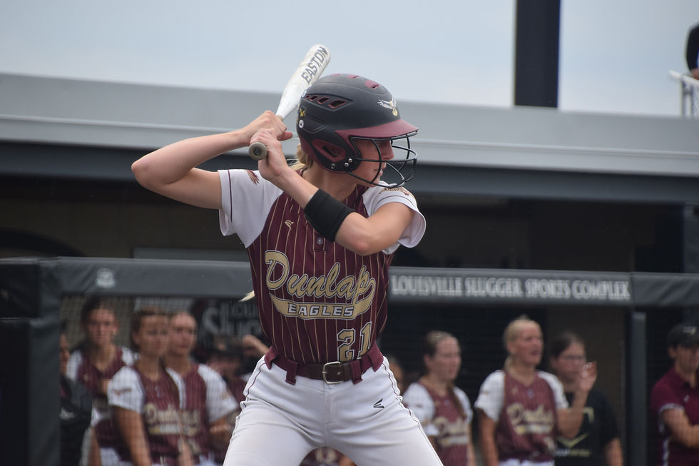 Rachel Mies Dunlap softball