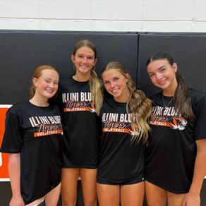 Illini Bluffs volleyball
