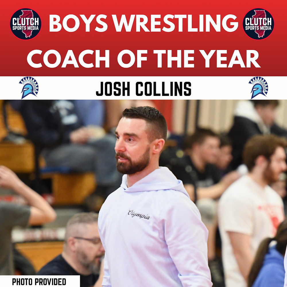 Olympia’s Collins Named 2026 CSM Boys Wrestling Coach of the Year