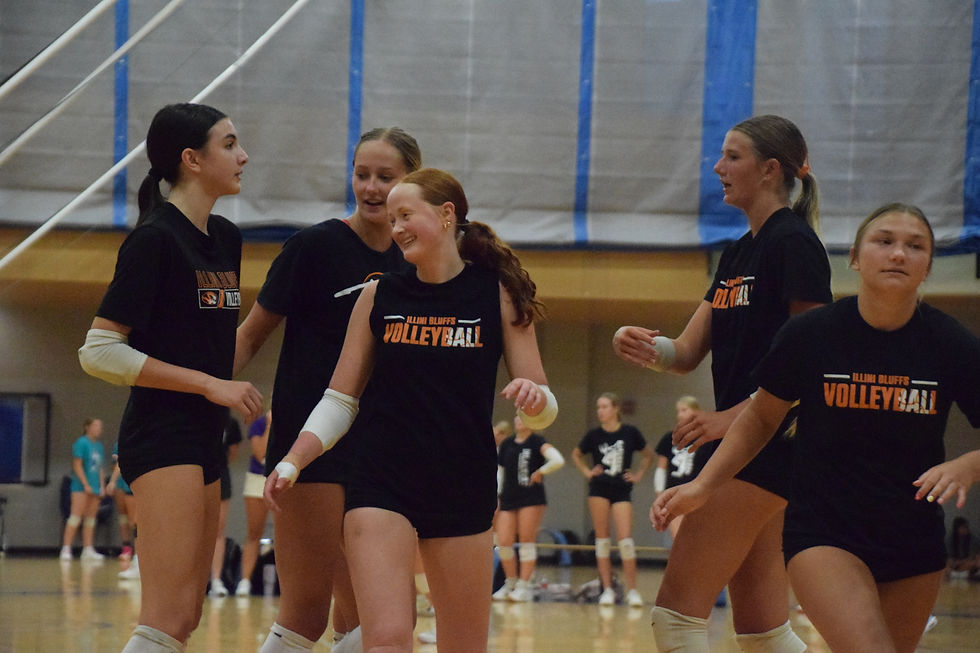 Illini Bluffs volleyball
