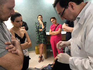 Médicos do INAO fazem atualização para tratamento de enxaqueca com toxina botulínica