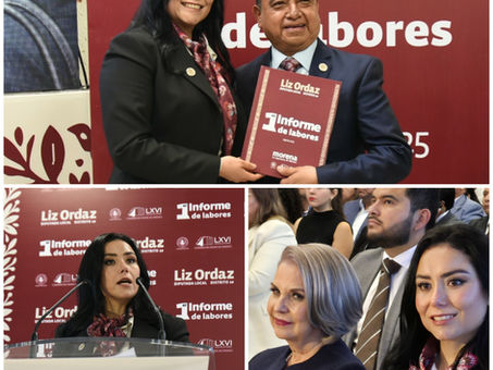 Liz Ordaz rinde cuentas con hechos: productividad legislativa y cercanía con la gente