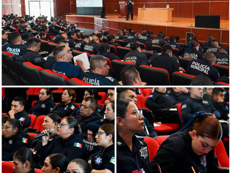 Imparte SSPH capacitación a más de 200 policías municipales