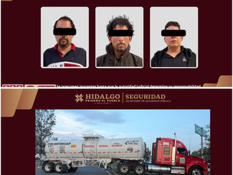 Tras persecución, SSPH rescata a conductor privado de su libertad y recupera tractocamión
