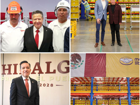 Hidalgo se posiciona como polo estratégico
económico con 104 proyectos de inversión