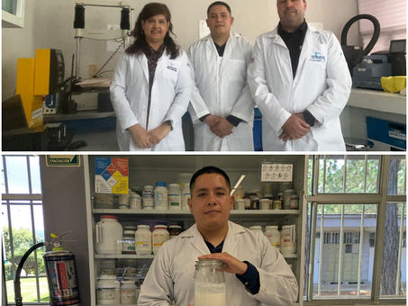 Estudiante Garza analiza cómo la leche influye en las propiedades del kéfir
