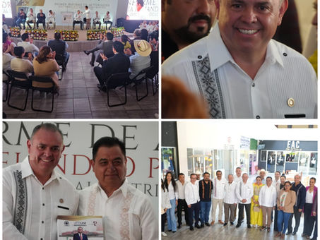 Diputado José María Alejandro Pérez rinde primer informe y resalta acciones en legislación