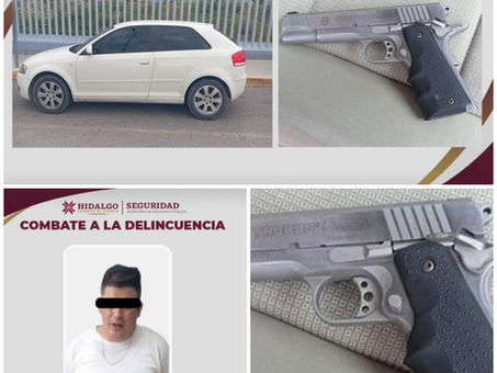 Detiene Policía Estatal a presunto homicida de colonia San Antonio