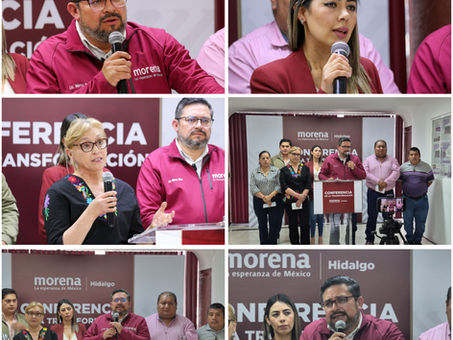Morena Hidalgo avanza en la integración de Consejos Municipales y fortalece la transformación