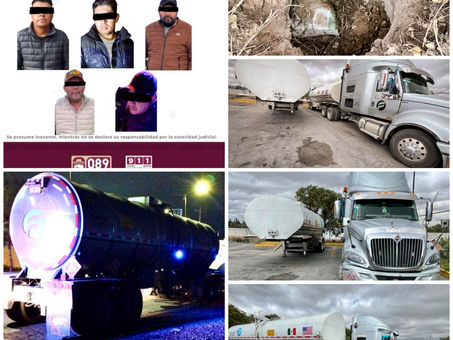 Operativos de la SSPH desarticulan red de “huachicol” en Mineral de la Reforma