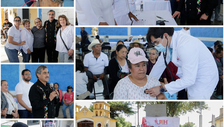Beneficia UAEH a más de 300 personas con Jornada de Salud en San Agustín Metzquititlán