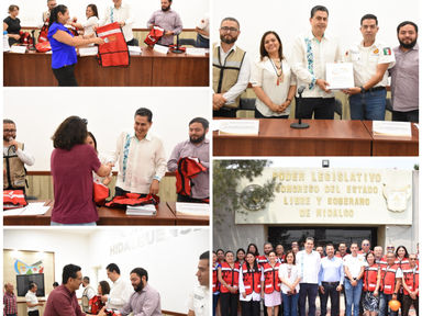 Congreso de Hidalgo firma Programa Interno de Protección Civil
