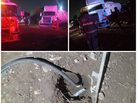 *Localizan toma clandestina de hidrocarburo en Mineral de la Reforma