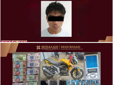 Policía Estatal detiene a conocido delincuente en Tlahuelilpan