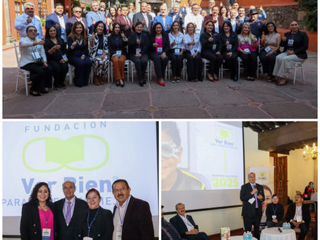 Participa Natividad Castrejón en Reunión Nacional de la Fundación “Ver Bien Para Aprender Mejor”
