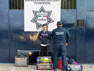 Detienen a presunto responsable de robo a casa habitación en Santa Julia