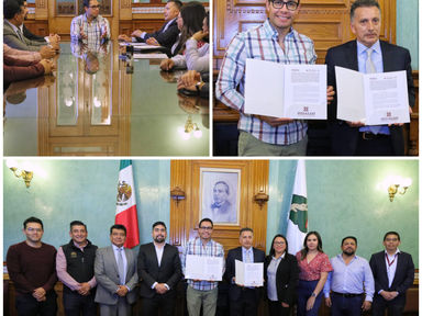 Pachuca primer municipio en firmar convenio con el Instituto Catastral de Hidalgo