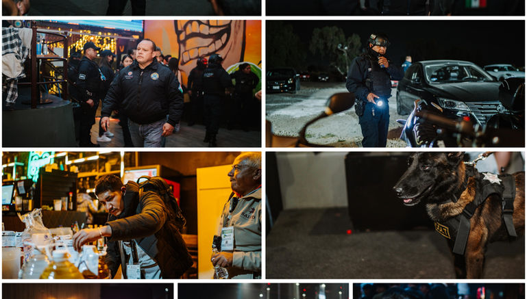 Seguridad y orden, ejes del operativo nocturno en Pachuca