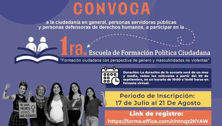 Abre IEEH convocatoria para la Escuela de Formación Política