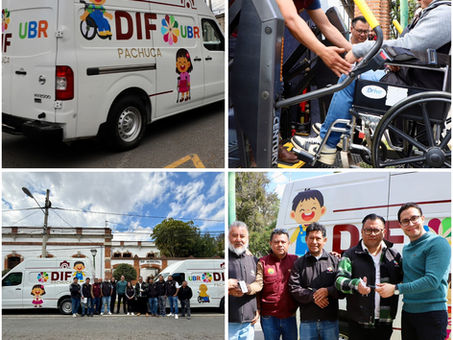 DIF Pachuca fortalece servicios de atención social con nuevas unidades vehiculares