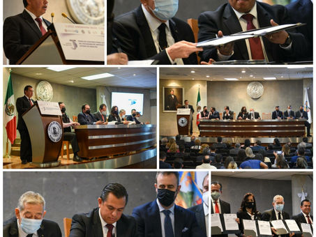 CONGRESO DEL ESTADO DE HIDALGO FIRMA CONVENIO PARA LA IMPLEMENTACIÓN DEL PROGRAMA DE JUSTICIA