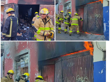 Sospechan que indigente causó incendio en La Surtidora, Pachuca
