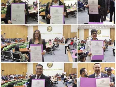 Concluye INE entrega de constancias