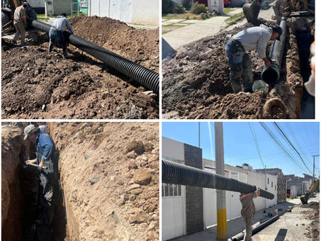 En operación nueva línea de alcantarillado sanitario en Pachuca