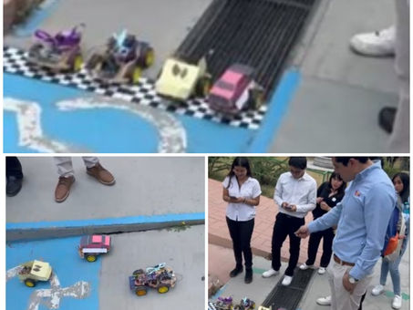 Impulsan la robótica en la ESTe con Garza Racing Cup