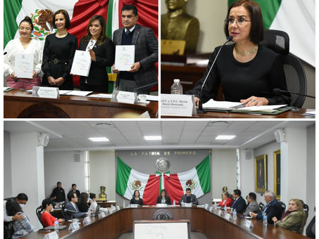 Recibe Congreso de Hidalgo informe de la comisionada del ITAHI