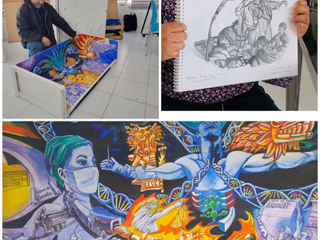 Escuela de Muralismo para la Transformación es una realidad en Pachuca