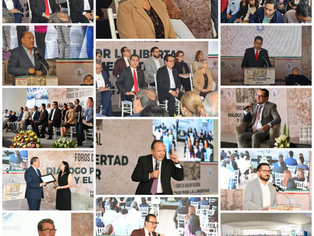 Congreso de Hidalgo sede de los “Foros de Diálogo por la Libertad y el Bienestar” con el Senado de la República y Cámara de Diputados”