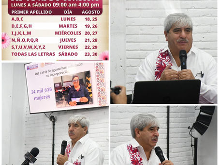 Registro a Pensión Mujeres Bienestar