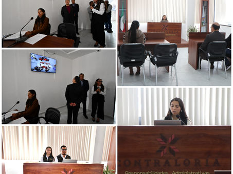 Hidalgo, referente nacional con la primera sala de audiencias de Contraloría en el país