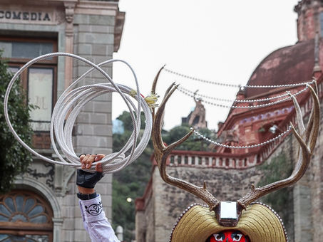 Cuernudos proyecta riqueza
cultural de Hidalgo en Festival Cervantino