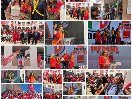 Informe de actividades del Primer año del Senado, Diputados Locales y Cabildos del PRI de Hidalgo