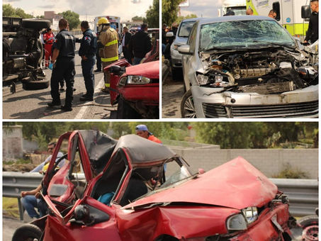 PC de Tizayuca atendió un accidente automovilístico