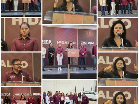 Morena sigue más unido que nunca, la Presidenta Nacional de Morena Luisa Maria Alcalde