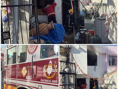 Explosión de un tanque de gas LP, en el fraccionamiento Campestre Villas del Álamo