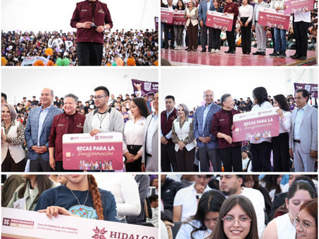 Hidalgo, segundo estado con más becas para universitarios: Julio Menchaca