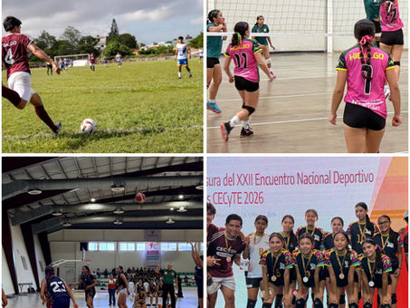 CECyTE Hidalgo destaca en el Encuentro Nacional Deportivo
